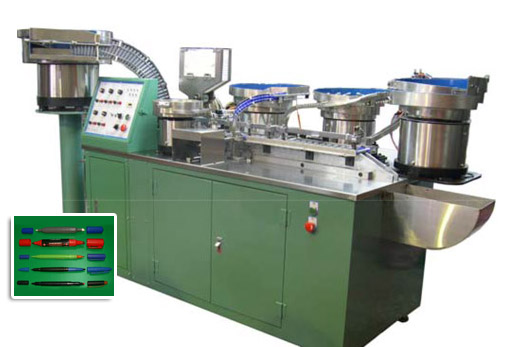 Single-Color Dual Head Marker Pen Assembly Machine