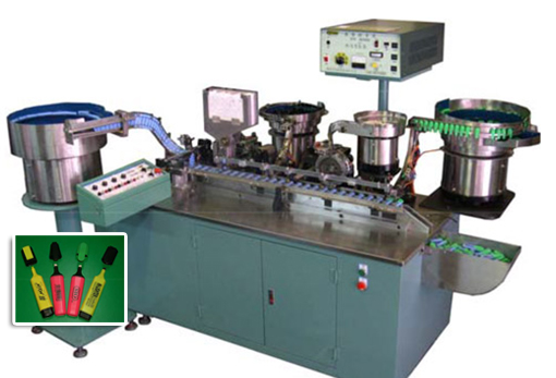 High Lighter Marker Pen Assembly Machine